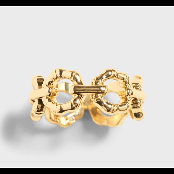 Banana Republic Jewelry - Bamboo Gold Tone Ring Sz. 5